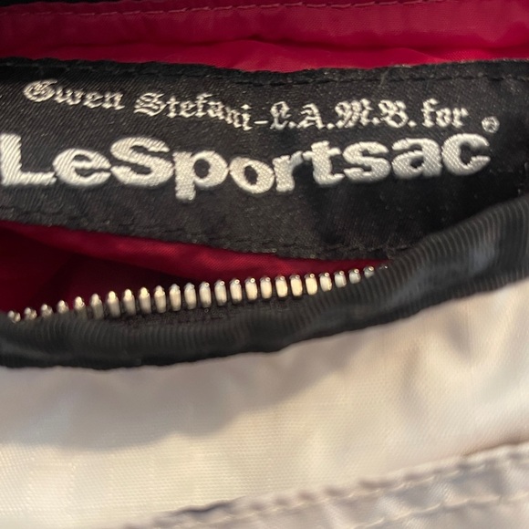 LeSportsac Gwen Stefani collaboration mini shoulder bag black nylon Y2K-90”s - Picture 6 of 8